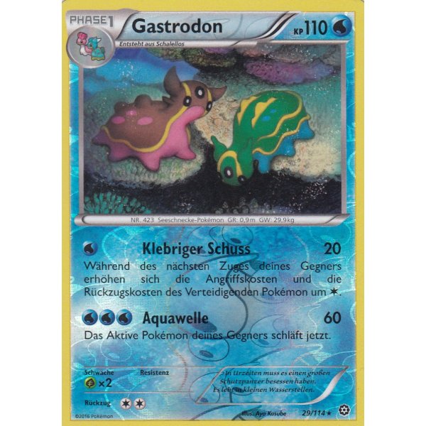 Gastrodon 029/114 REVERSE HOLO