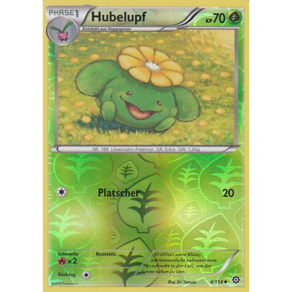 Hubelupf 004/114 REVERSE HOLO