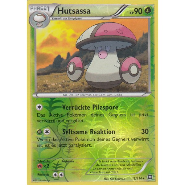 Hutsassa 013/114 REVERSE HOLO