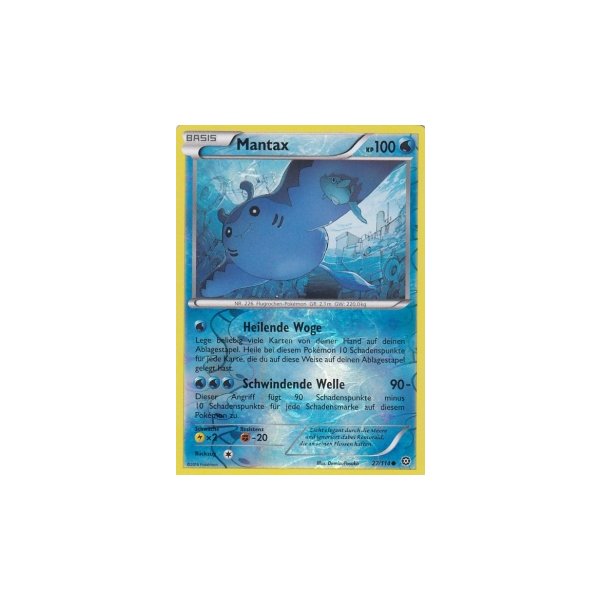 Mantax 027/114 REVERSE HOLO