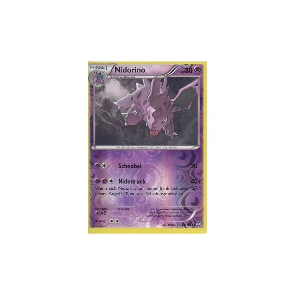 Nidorino 044/114 REVERSE HOLO