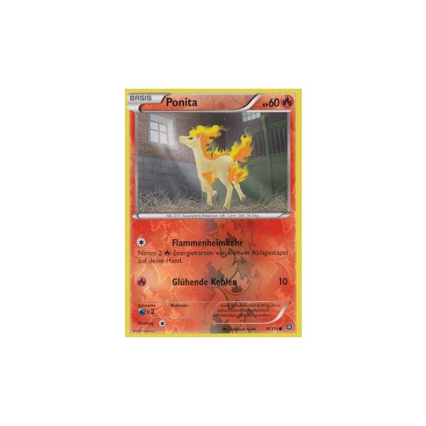 Ponita 016/114 REVERSE HOLO