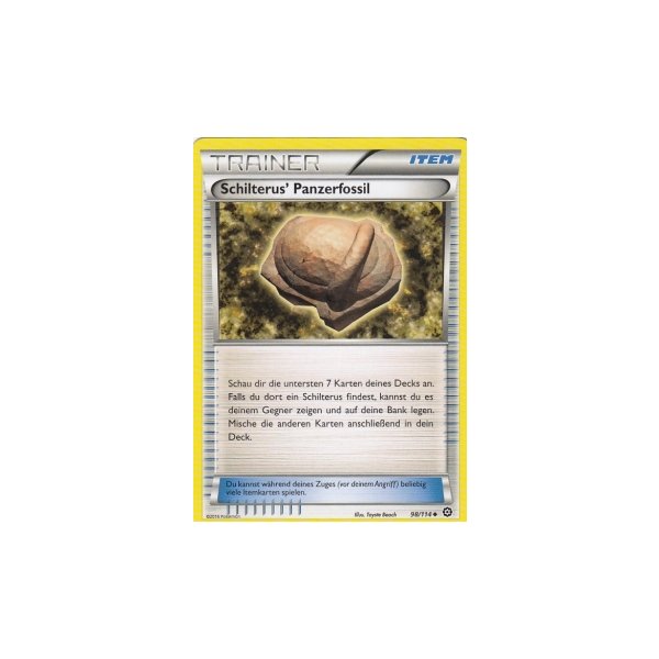 Schilterus Panzerfossil 098/114