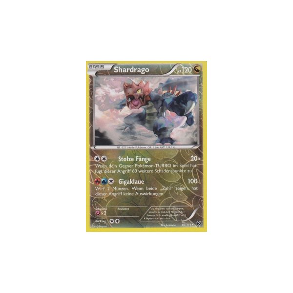 Shardrago 083/114 REVERSE HOLO
