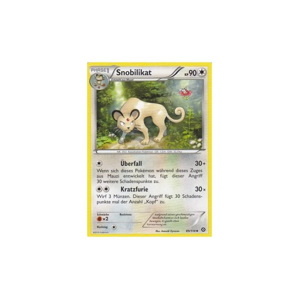 Snobilikat 089/114 REVERSE HOLO