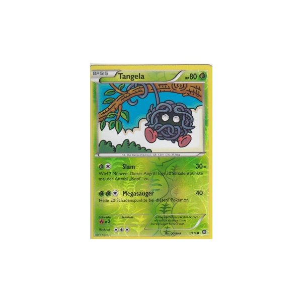 Tangela 001/114 REVERSE HOLO