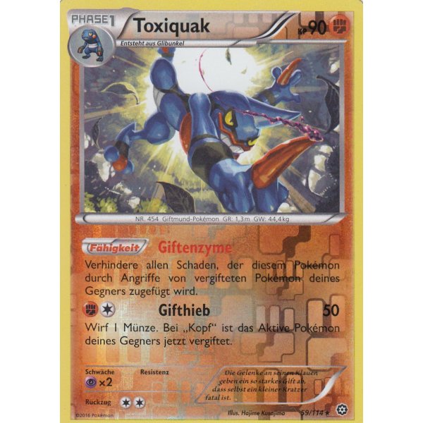 Toxiquak 059/114 REVERSE HOLO