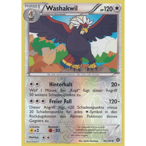 Washakwil 093/114 REVERSE HOLO