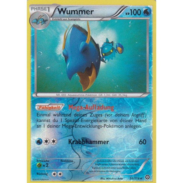 Wummer 034/114 REVERSE HOLO