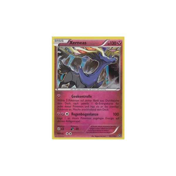 Xerneas 081/114 HOLO