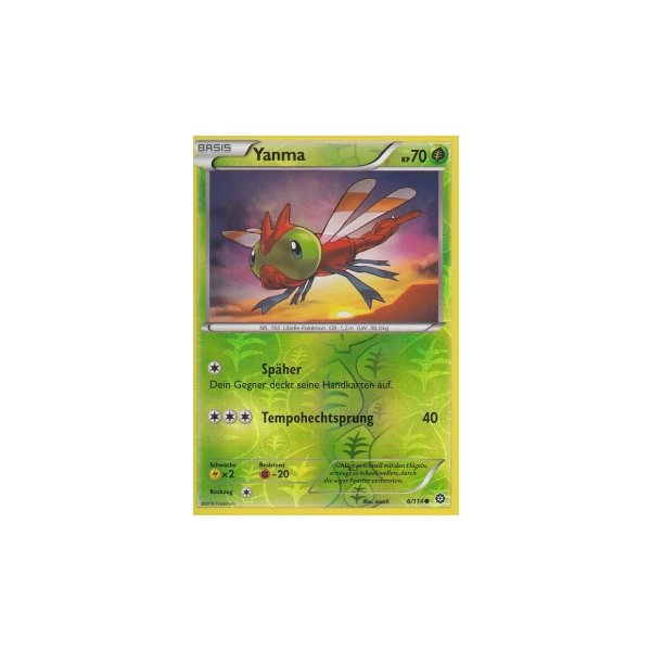 Yanma 006/114 REVERSE HOLO