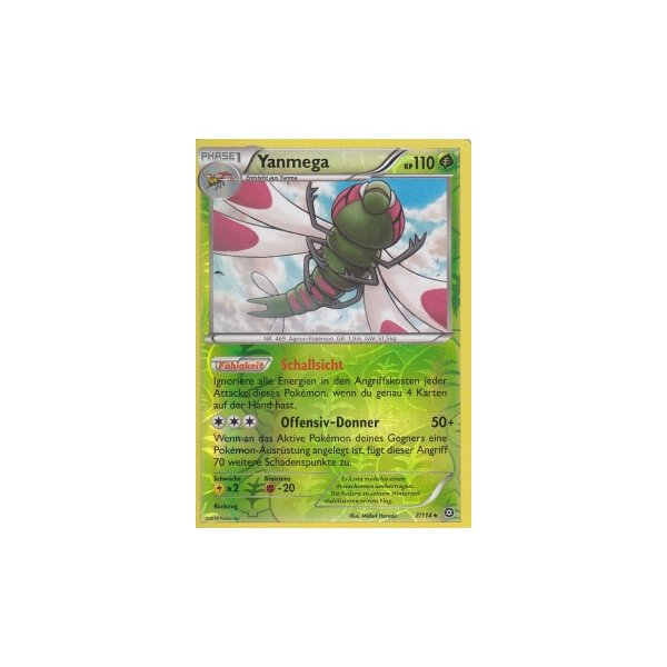 Yanmega 007/114 REVERSE HOLO