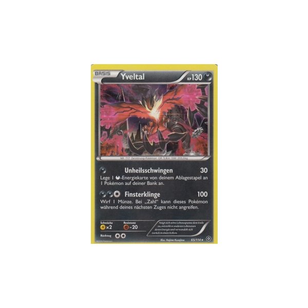 Yveltal 065/114 HOLO