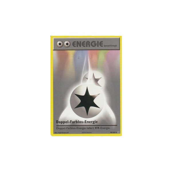 Doppel-Farblos-Energie 090/108 REVERSE HOLO