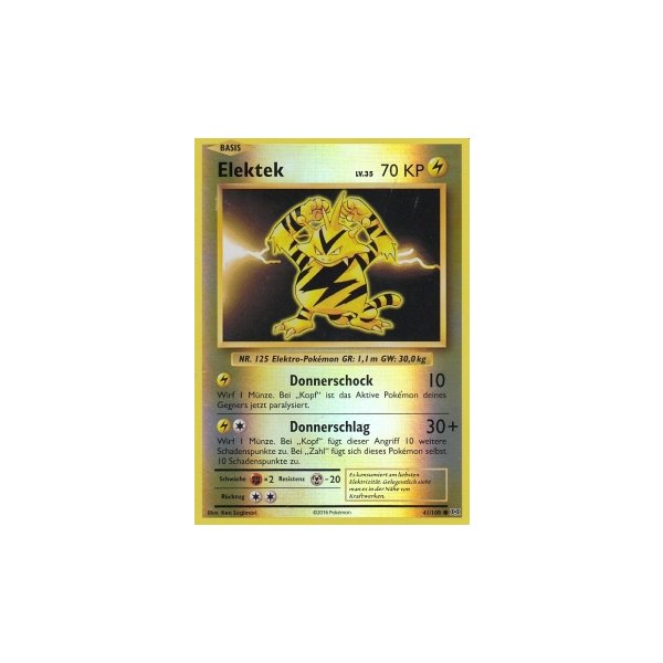 Elektek 041/108 REVERSE HOLO