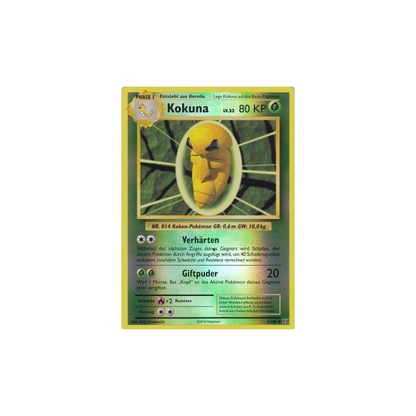 Kokuna 006/108 REVERSE HOLO