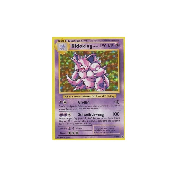 Nidoking 045/108 HOLO