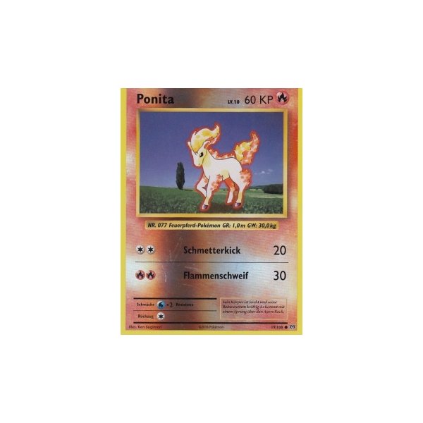 Ponita 019/108 REVERSE HOLO