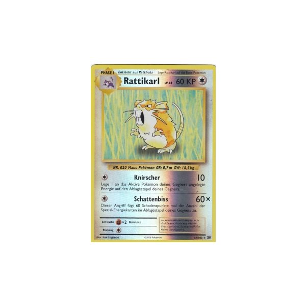 Rattikarl 067/108 REVERSE HOLO