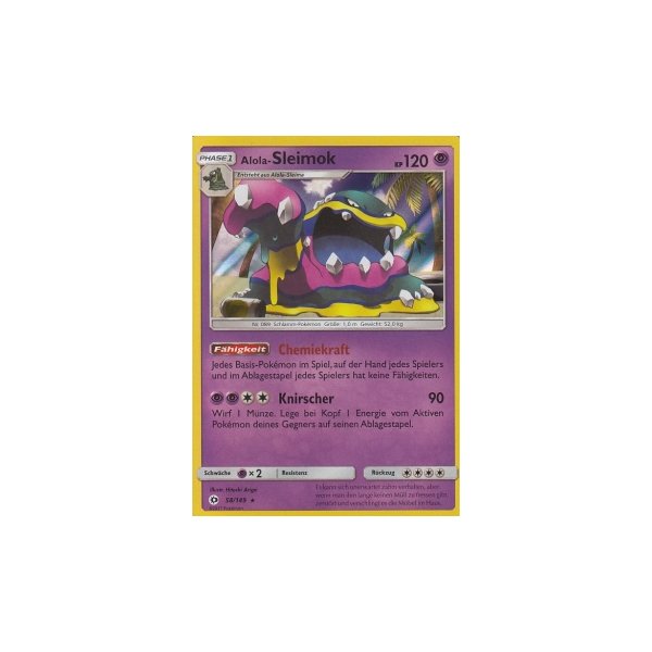 Alola-Sleimok 058/149 HOLO