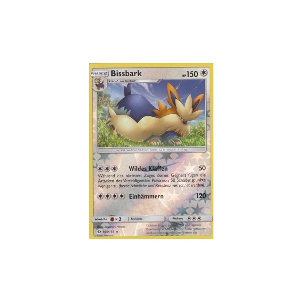 Bissbark 105/149 REVERSE HOLO