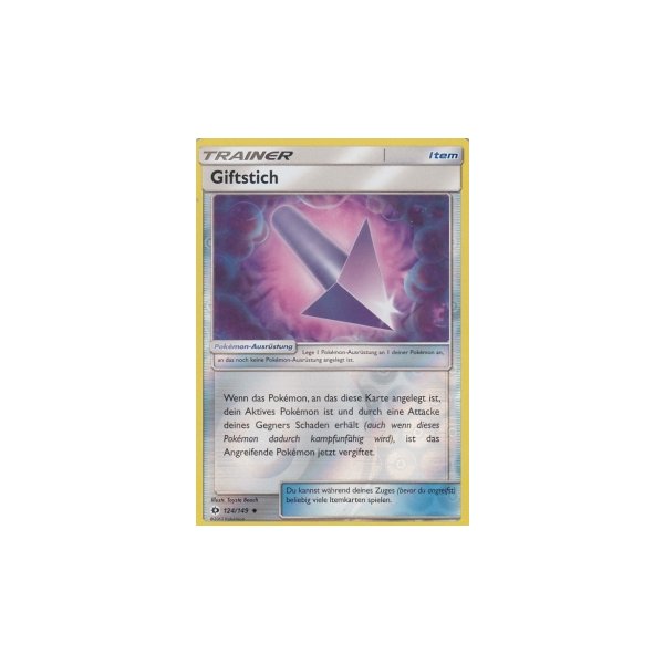 Giftstich 124/149 REVERSE HOLO