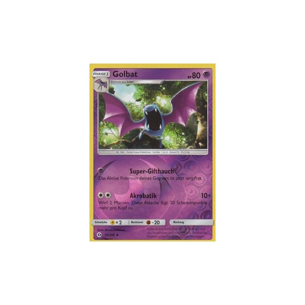 Golbat 055/149 REVERSE HOLO