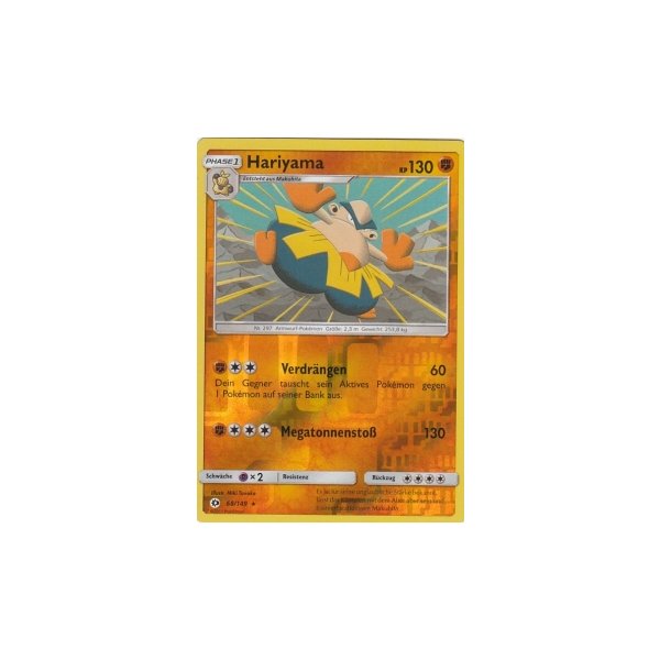 Hariyama 068/149 REVERSE HOLO