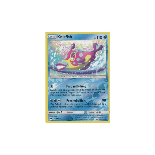 Knirfish 048/149 REVERSE HOLO