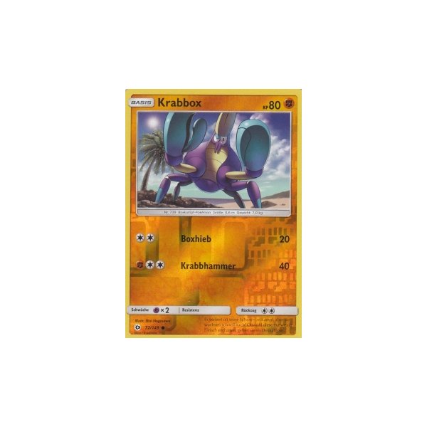 Krabbox 072/149 REVERSE HOLO