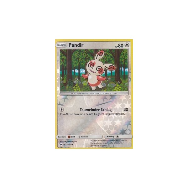 Pandir 102/149 REVERSE HOLO