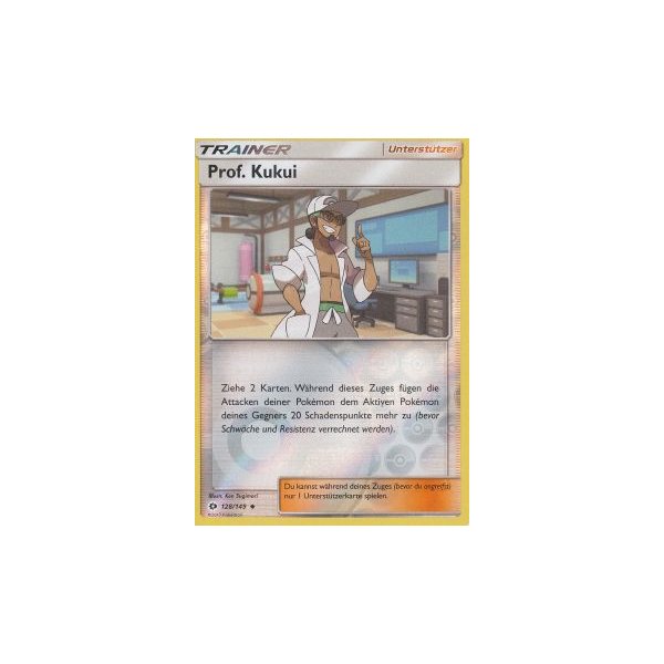 Prof. Kukui 128/149 REVERSE HOLO
