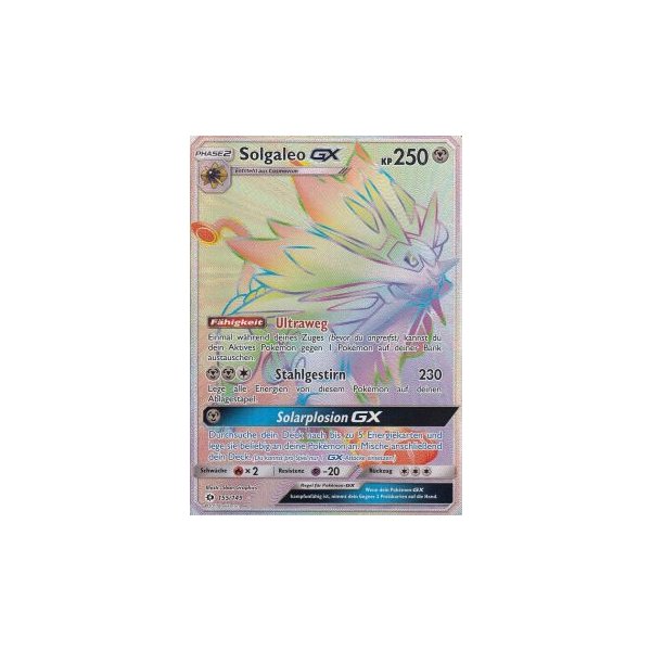 Solgaleo-GX 155/149 RAINBOW