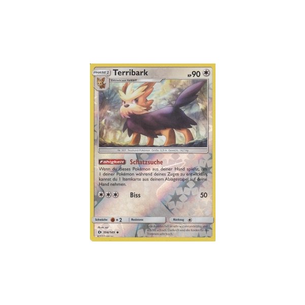 Terribark 104/149 REVERSE HOLO