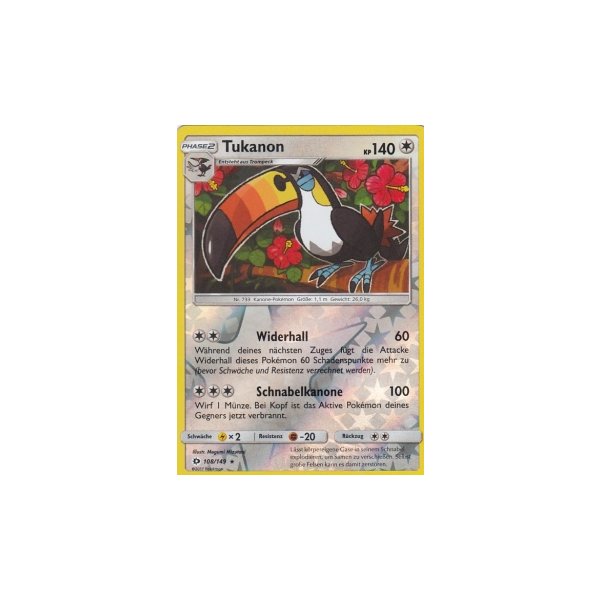 Tukanon 108/149 REVERSE HOLO