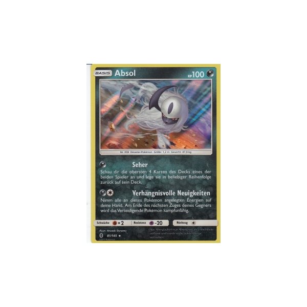 Absol 081/145 HOLO