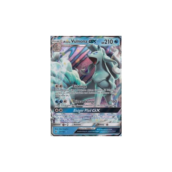 Alola-Vulnona-GX 022/145 HOLO