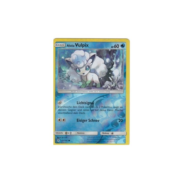 Alola-Vulpix 021/145 REVERSE HOLO