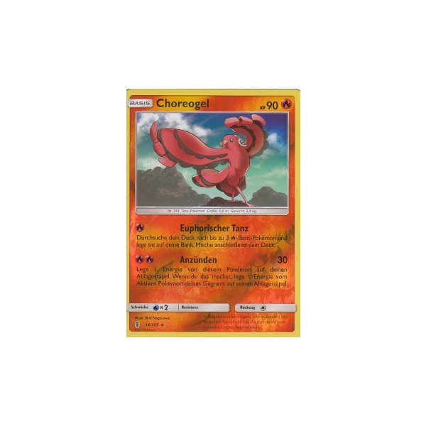 Choreogel 014/145 REVERSE HOLO