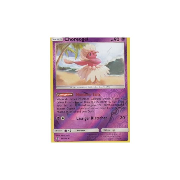 Choreogel 055/145 REVERSE HOLO