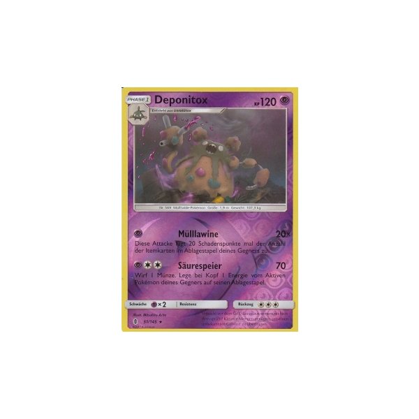 Deponitox 051/145 REVERSE HOLO