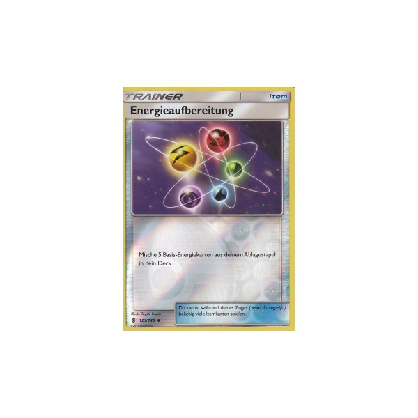 Energieaufbereitung 123/145 REVERSE HOLO