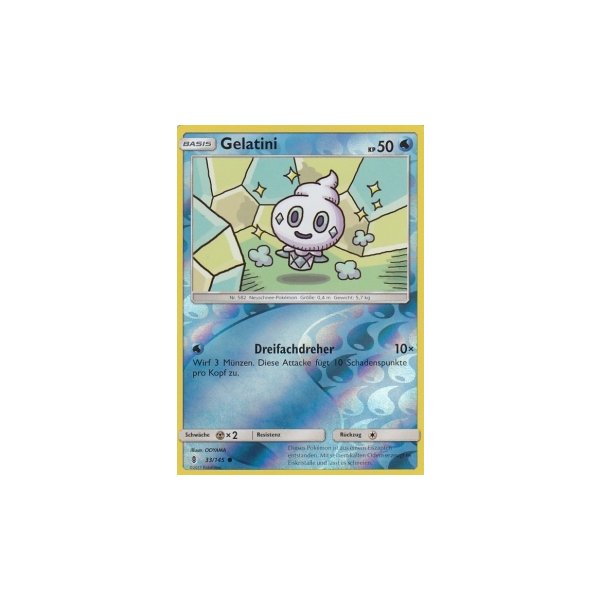 Gelatini 033/145 REVERSE HOLO