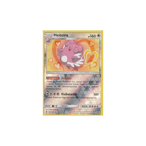 Heiteira 102/145 REVERSE HOLO