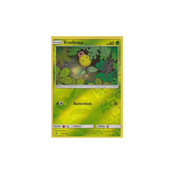 Knofensa 001/145 REVERSE HOLO