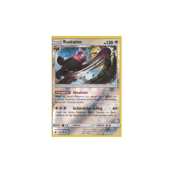 Kosturso 113/145 REVERSE HOLO