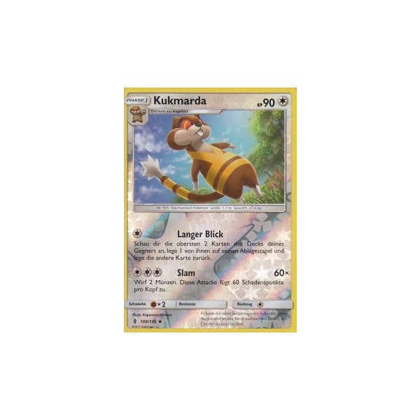 Kukmarda 108/145 REVERSE HOLO