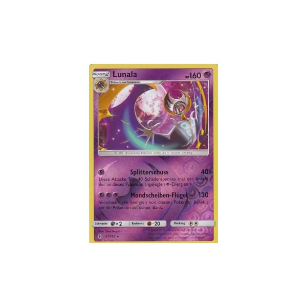 Lunala 061/145 REVERSE HOLO