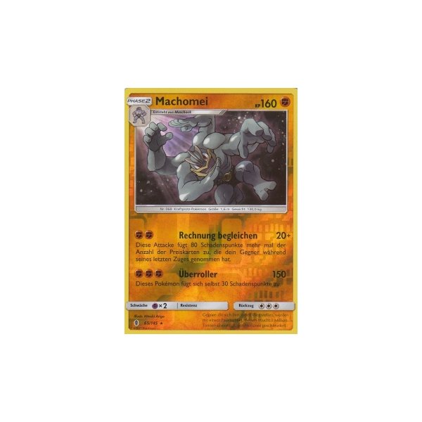 Machomei 065/145 REVERSE HOLO
