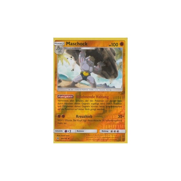 Maschock 064/145 REVERSE HOLO